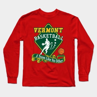 VERMONT BASKETBALL | 2 SIDED Long Sleeve T-Shirt
